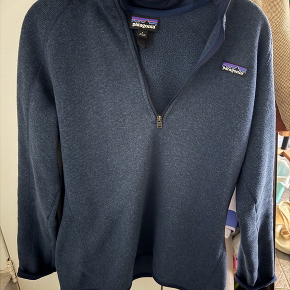 Patagonia Quarter-Zip Better Sweater - Navy Blue - Picture 3 of 3